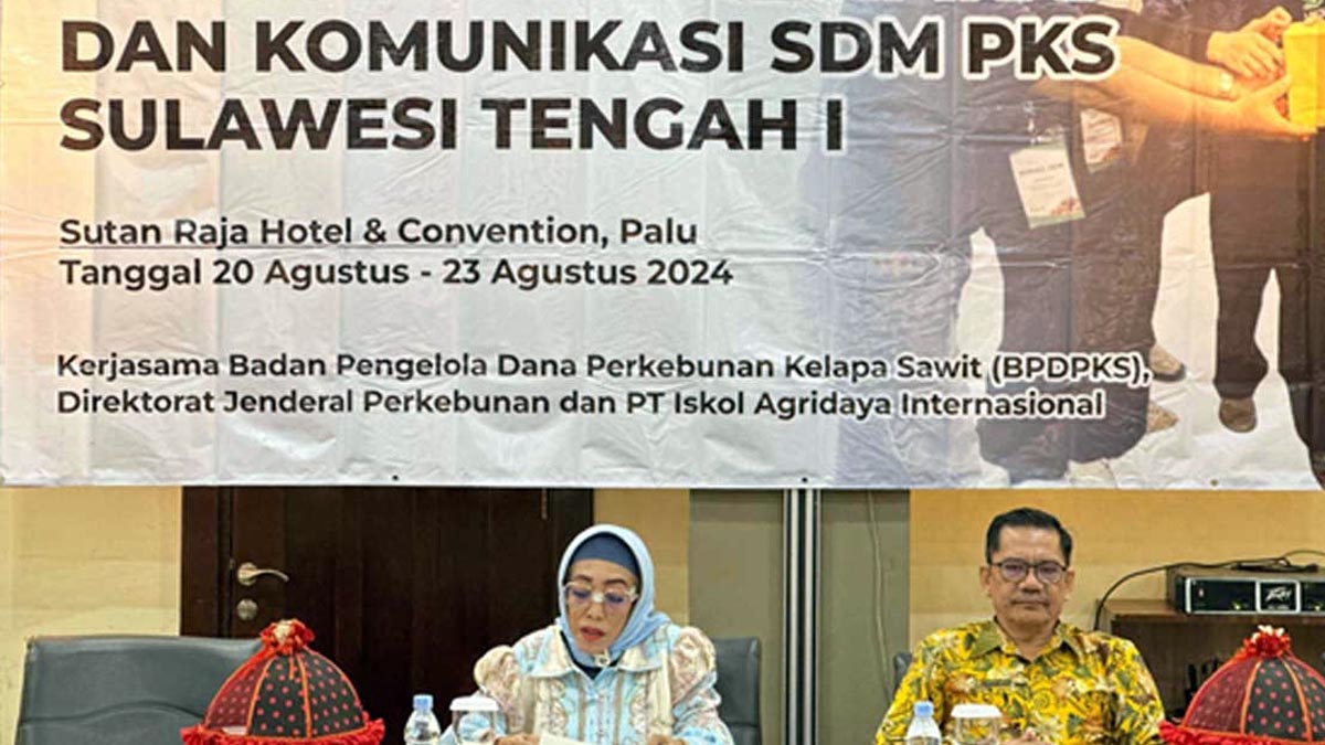 Central Sulawesi Governor Launches Leadership and Communication Training for Sustainable Palm Oil Industry palm oil magazine